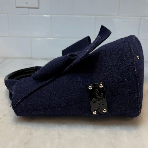 Kate Spade Bag Purse Handbag Wool Walker Park Tote Satchel Bag Pocketbook - Picture 9 of 16